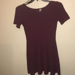Maroon H&M Dress